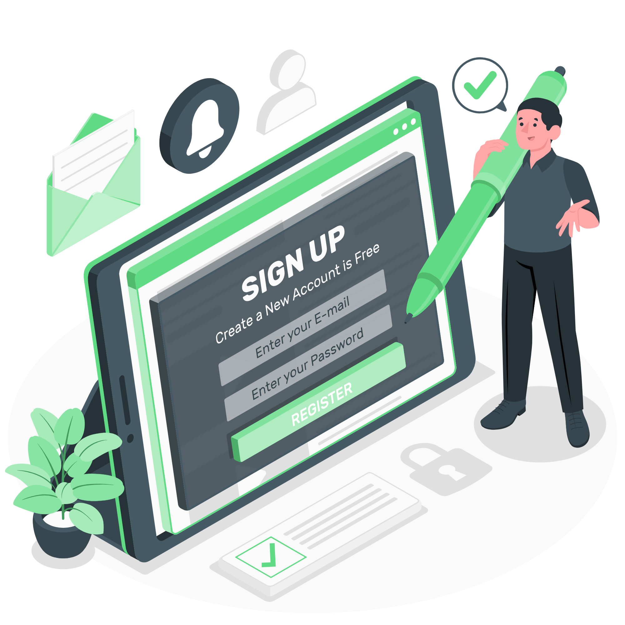 Step 1: Free Sign Up